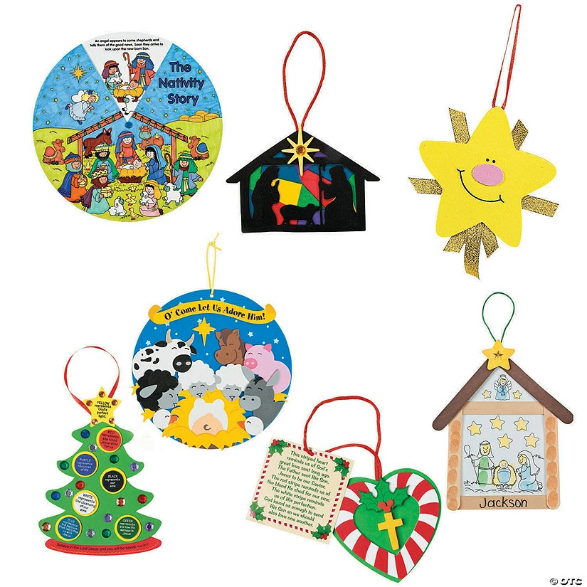 Best Sale π₯° Mega Religious π Christmas Craft Kit Classpack - 84 Pc. π€© - Image 2