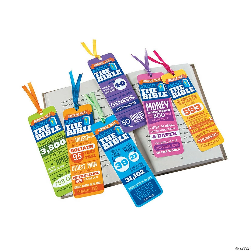 Brand new ๐งจ Facts of the Bible Bookmarks - 24 Pc. ๐คฉ - Image 2