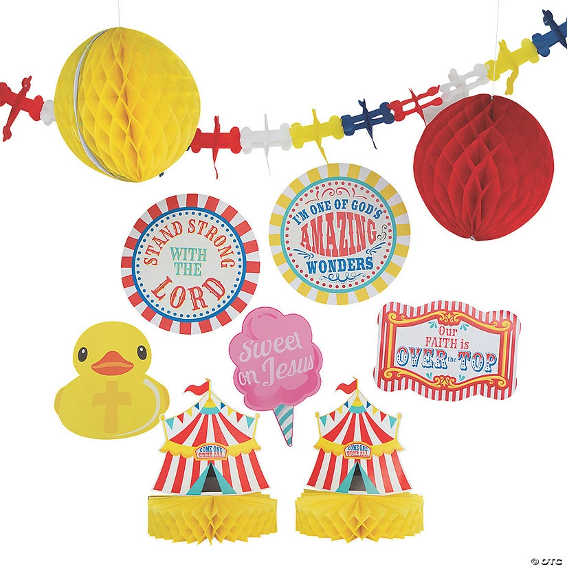 Cheap π Religious Carnival Decorating Kit - 10 Pc. β - Image 2