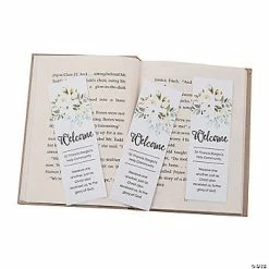 Flash Sale ❤️ Personalized Welcome to Our Church Bookmarks - 24 Pc. 😍