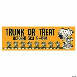 Buy 🎉 Peanuts® 🦇 Halloween Custom Banner - Medium 😀