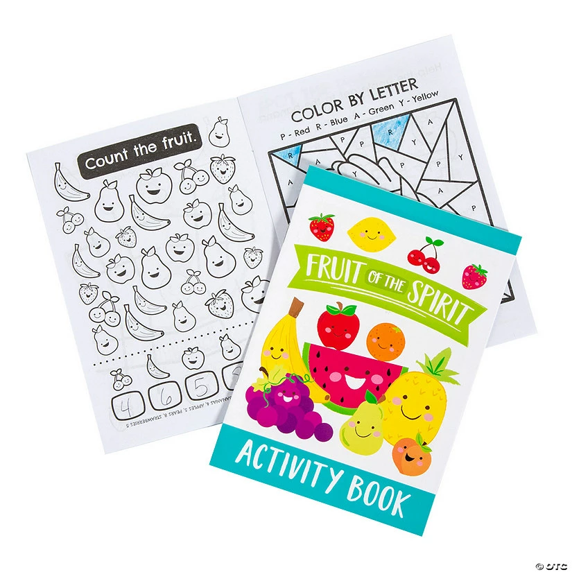 Top 10 🔔 Fruit of the Spirit Activity Books – 24 Pc. ❤️ - Image 2