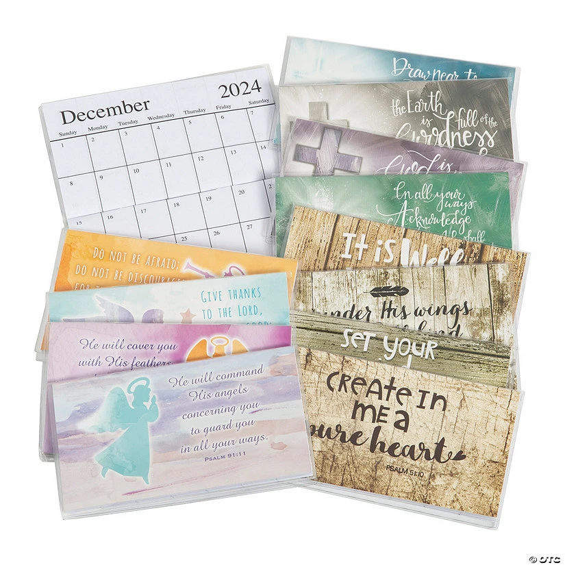 Deals โค๏ธ 2023 โ 2024 Religious Pocket Calendar Assortment โ 48 Pc. ๐ - Image 2