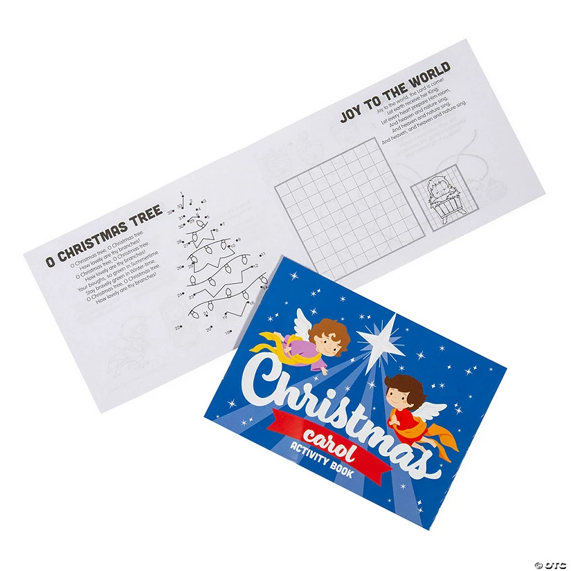 Cheapest โค๏ธ Religious ๐ Christmas Carol Activity Books - 72 Pc. ๐คฉ - Image 2