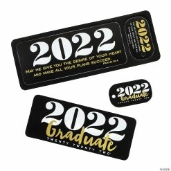 Discount 🧨 2022 Religious Graduate Bookmark & Keychain Tags - 24 Pc. 😉
