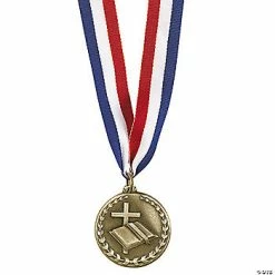 Promo ✨ Personalized Religious Goldtone Medal 🔥