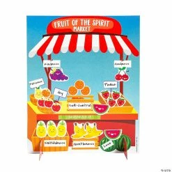 Best Pirce 🔥 3D Fruit of the Spirit Sticker Scenes - 12 Pc. 🔥