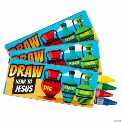 Coupon 🎁 4-Color Dig VBS Crayons - 12 Boxes 🔥
