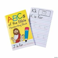 Promo 💯 ABCs of the Bible Handwriting Books - 12 Pc. 😉