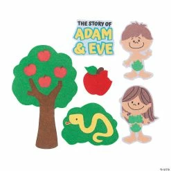 Best Pirce โ๏ธ Adam & Eve Glove Bible Characters - 6 Pc. ๐ฅ