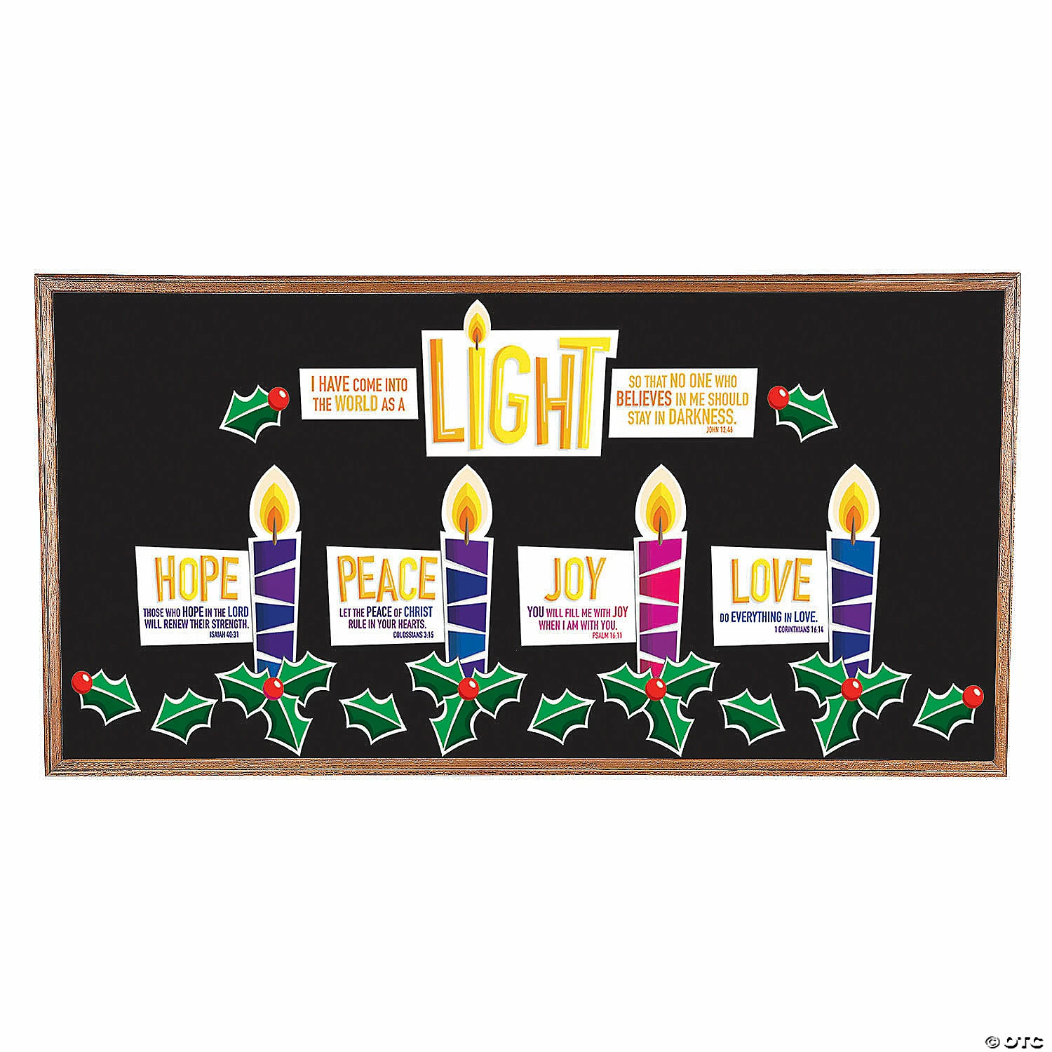 Top 10 ⌛ Advent Colorful Bulletin Board Set - 32 Pc. 🤩
