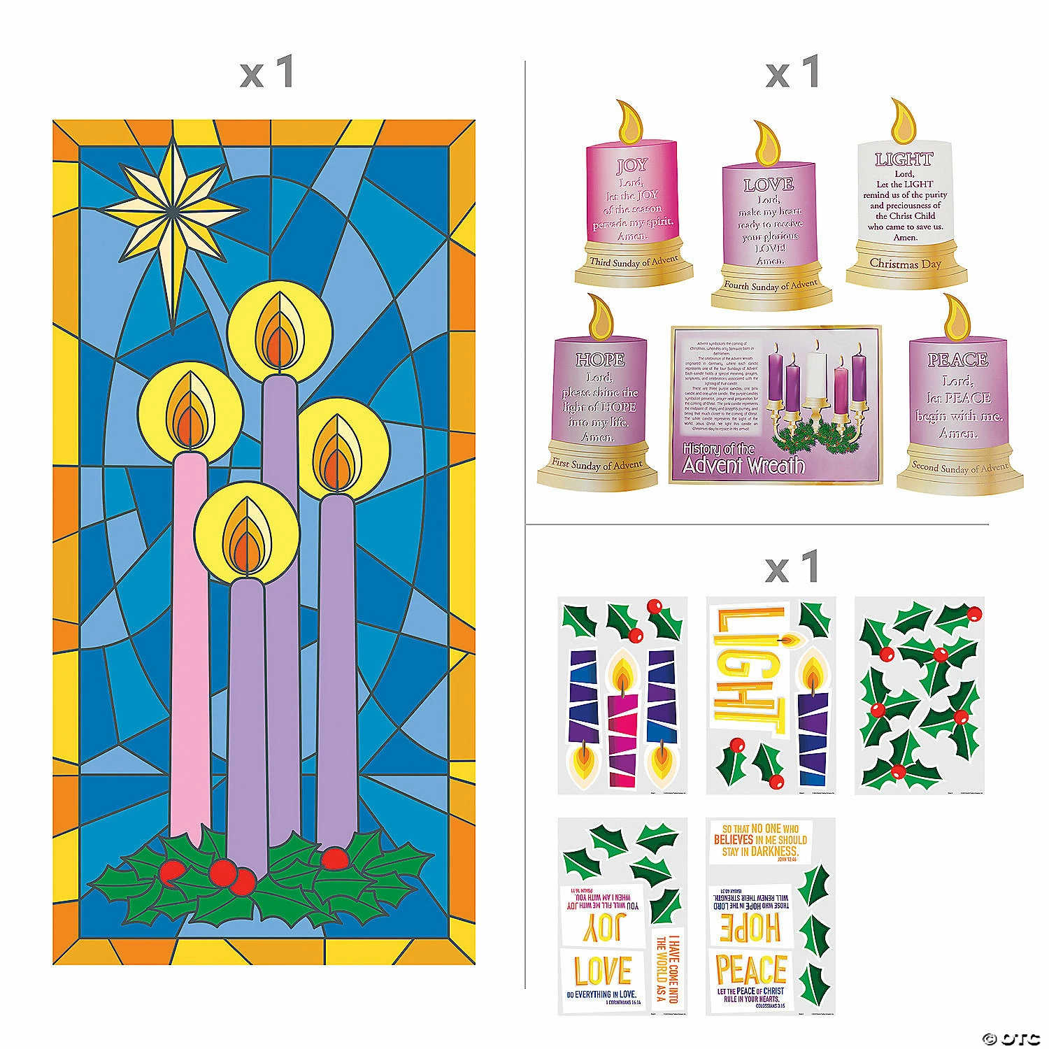 Discount ๐ฅ Advent Small Classroom Decorating Set - 39 Pc. โญ - Image 2