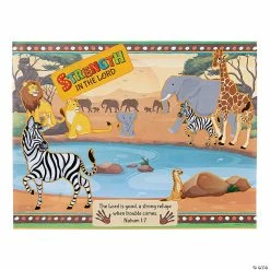 Wholesale 🤩 African Safari VBS Sticker Scenes - 12 Pc. 🤩