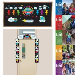 Flash Sale ❤️ Be Kind Classroom Decorating Kit - 58 Pc. ❤️