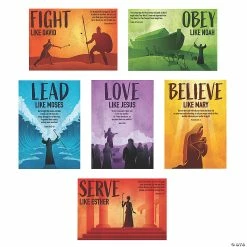 Best Pirce ๐ Be Like...Biblical Posters - 6 Pc. ๐งจ