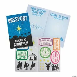 Discount ⌛ Bethlehem Passport Sticker Books - 12 Pc. 🤩