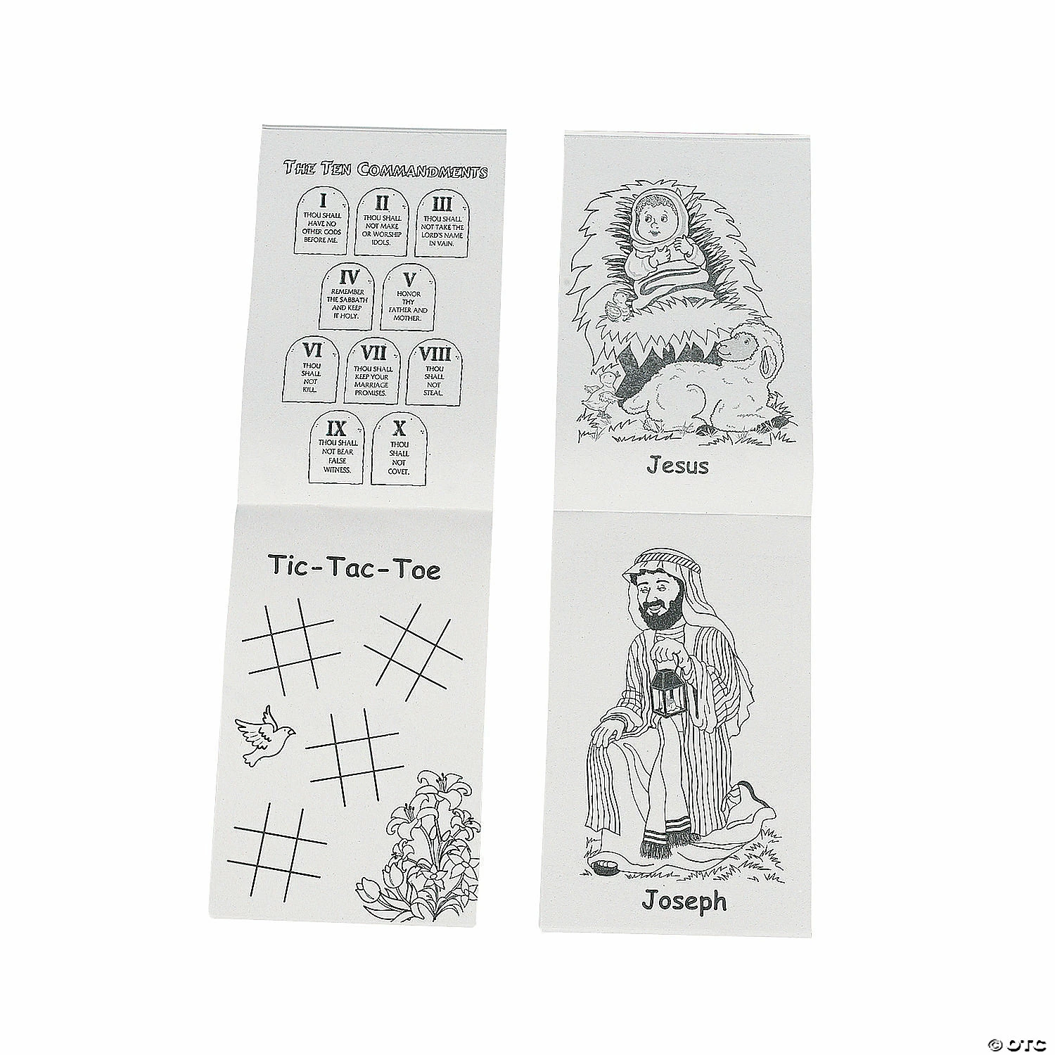 Hot Sale ๐ Bible Activity Pads - 12 Pc. ๐ - Image 3