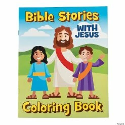 Best deal ⌛ Bible Stories Coloring Books - 12 Pc. 😍