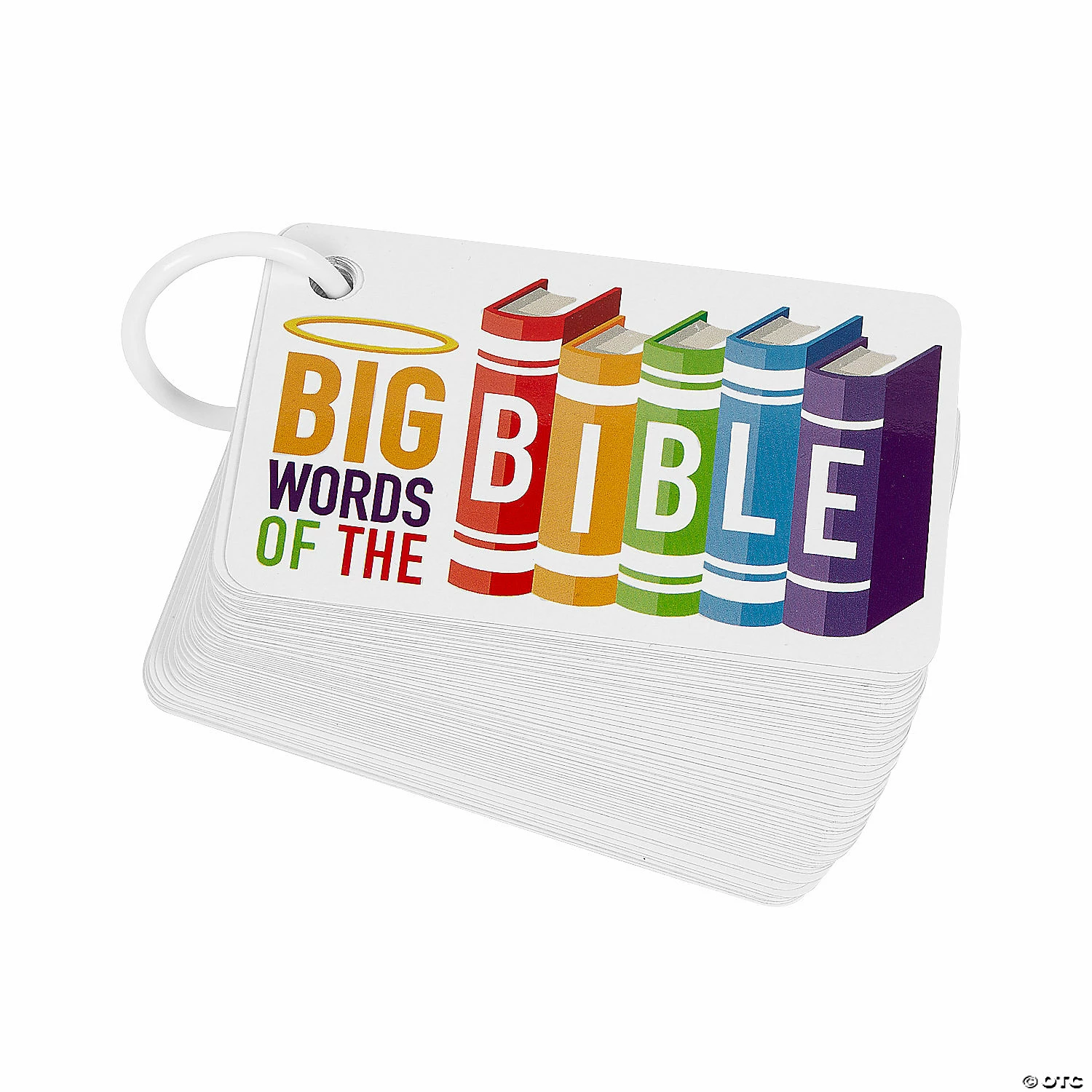 Flash Sale 👍 Big Words of the Bible Cards on a Ring - 6 Pc. 🔔