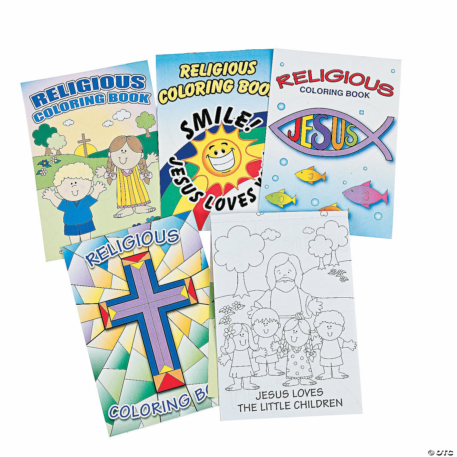 Outlet π― Bulk Faith Coloring Books - 72 Pc. π