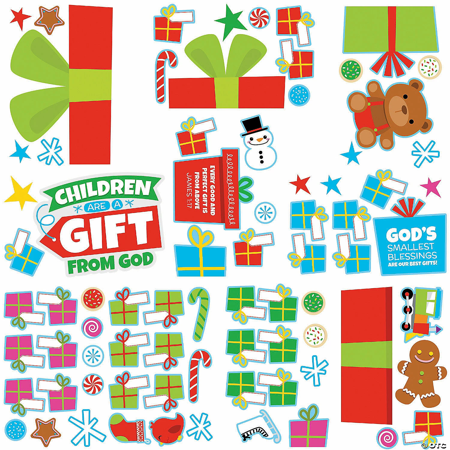 Outlet ๐งจ Children Are a Gift from God Bulletin Board Set - 10 Pc. โญ - Image 2