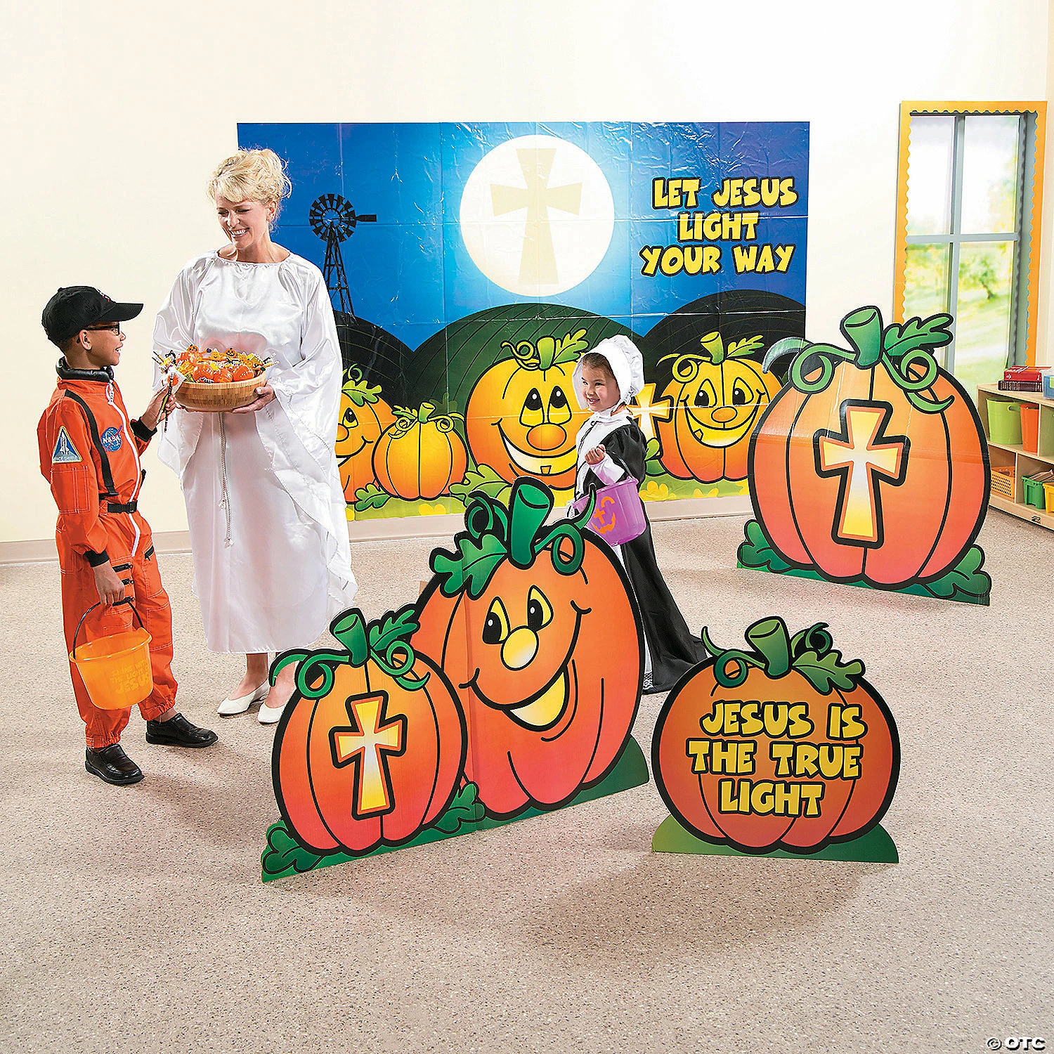 Cheap ๐ฏ Christian Pumpkin Cardboard Stand-Ups - 3 Pc. ๐ - Image 2