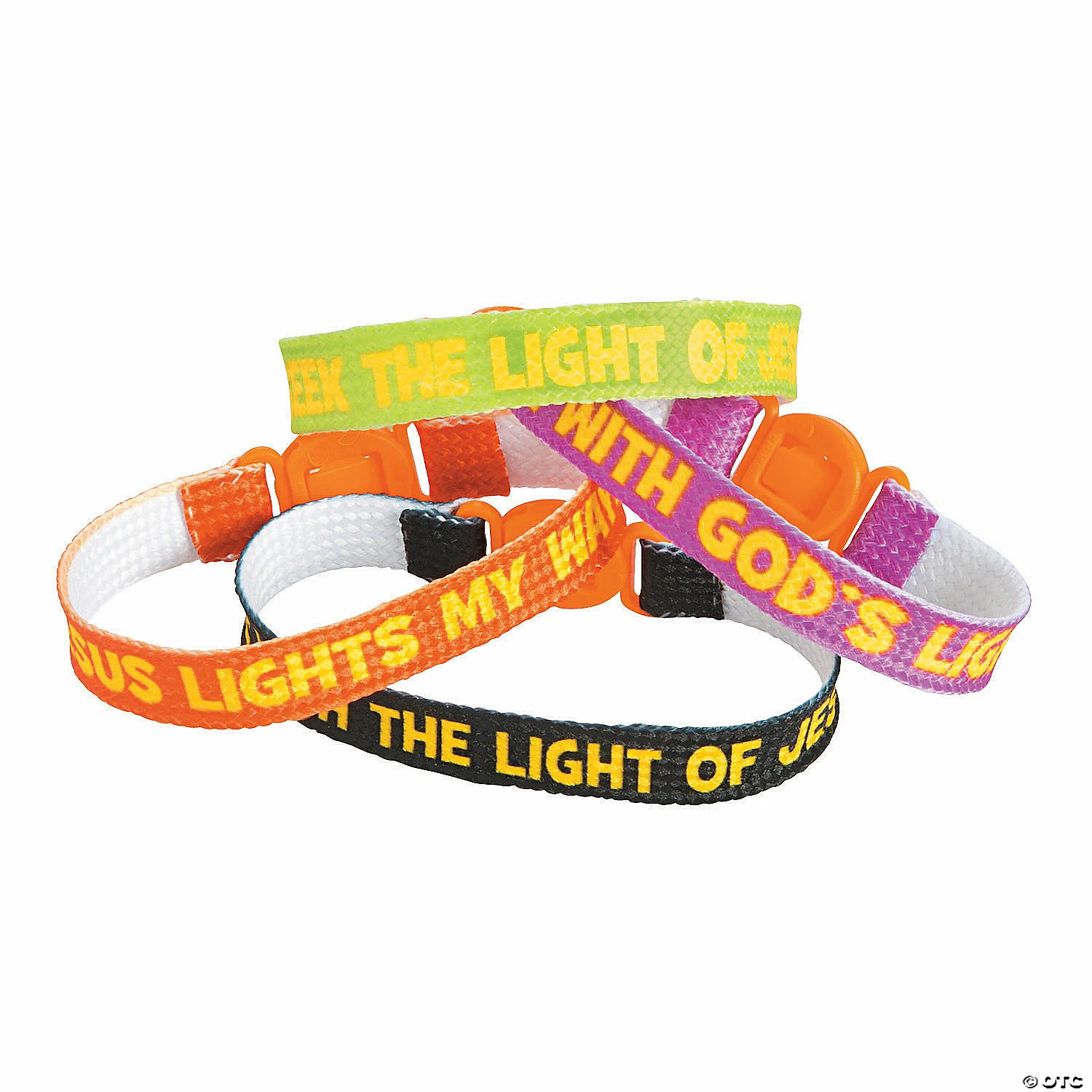 Outlet โค๏ธ Christian Pumpkin Friendship Bracelets - 12 Pc. ๐งจ