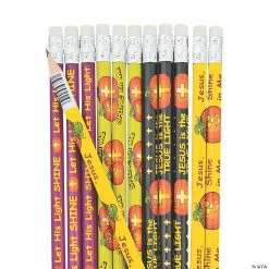 Brand new ✔️ Christian Pumpkin Pencils - 24 Pc. 🌟