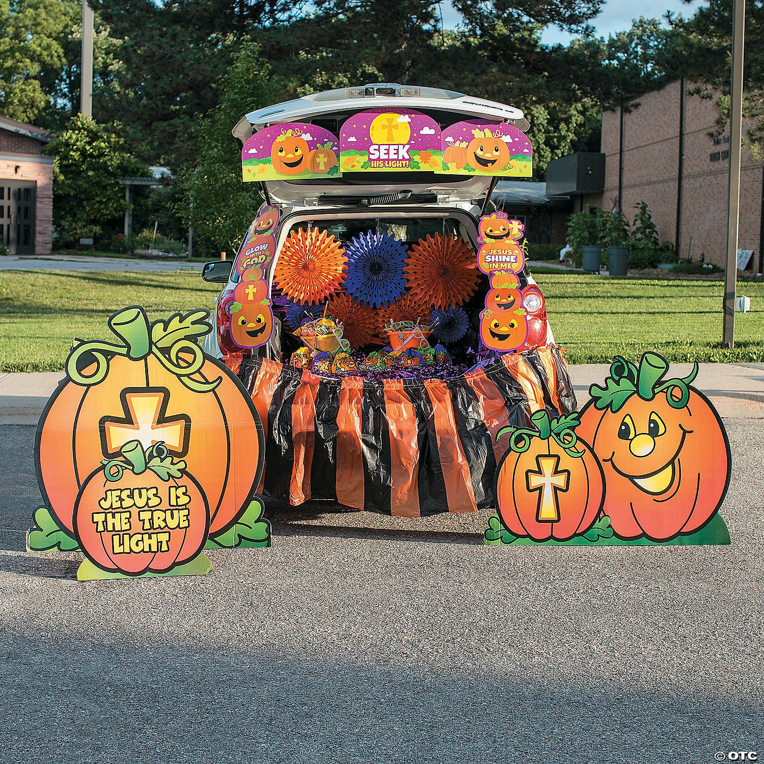 New π Christian Pumpkin Trunk-or-Treat Decorating Basic Kit - 7 Pc. β€οΈ - Image 2