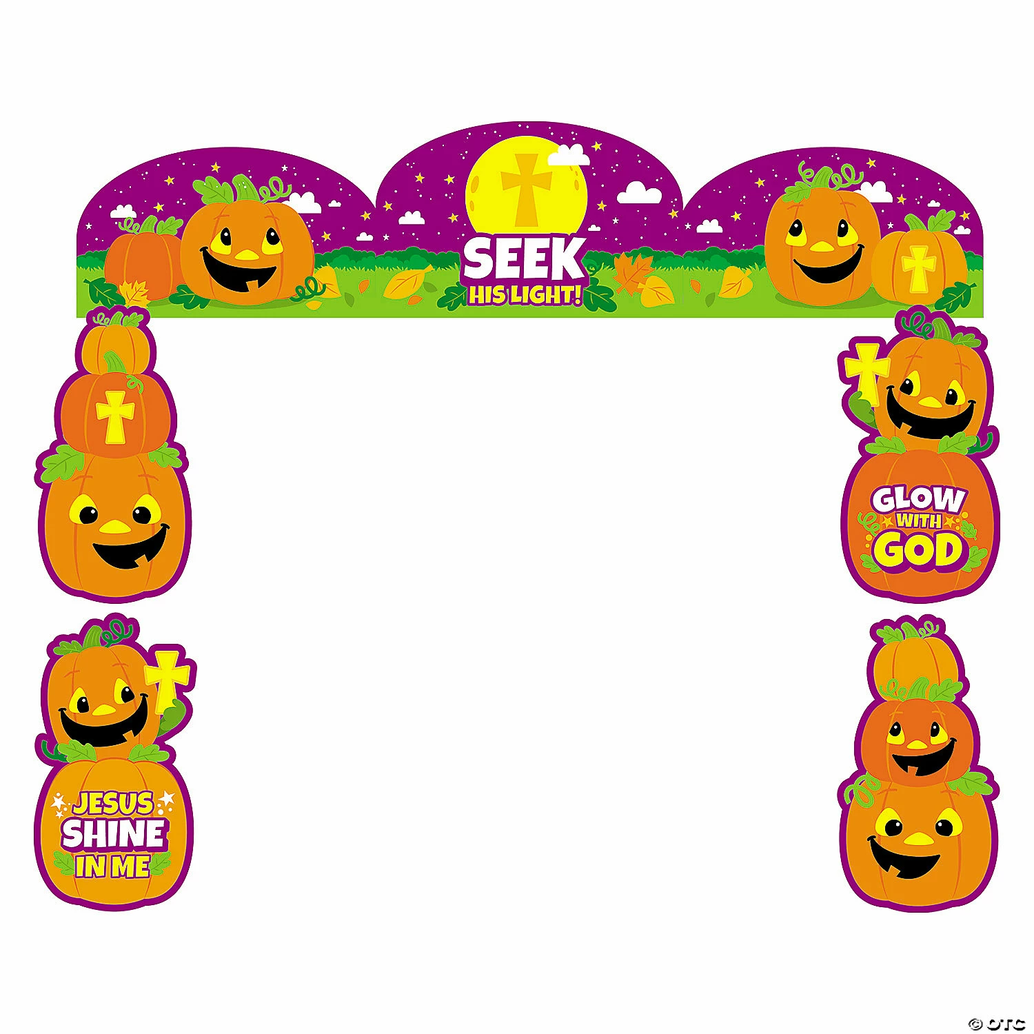 New π Christian Pumpkin Trunk-or-Treat Decorating Basic Kit - 7 Pc. β€οΈ