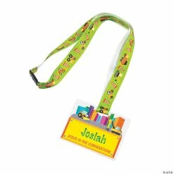 Promo 😍 Construction VBS Breakaway Lanyards - 12 Pc. 🔔