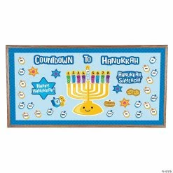 Best deal ⌛ Countdown to Hanukkah Bulletin Board Set 🥰
