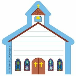 Best Pirce ๐ Creative Shapes Etc. - Mini Notepad - Church ๐
