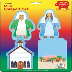 Outlet β Creative Shapes Etc. - Mini Notepad Set - Holyland π