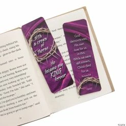 Hot Sale 💯 Faith Easter Crown of Thorns Bookmarks - 48 Pc. 🤩