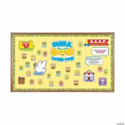 Coupon 🥰 Faith Emoji Bulletin Board Set 😍