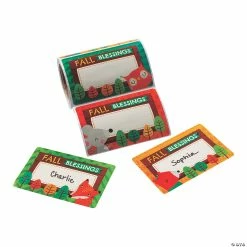 Discount 🔔 Faith Fall Name Tags/Labels 🧨