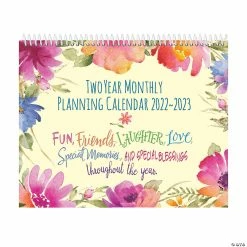 Budget 💯 Faith Floral Two Year Planning Calendar 🌟