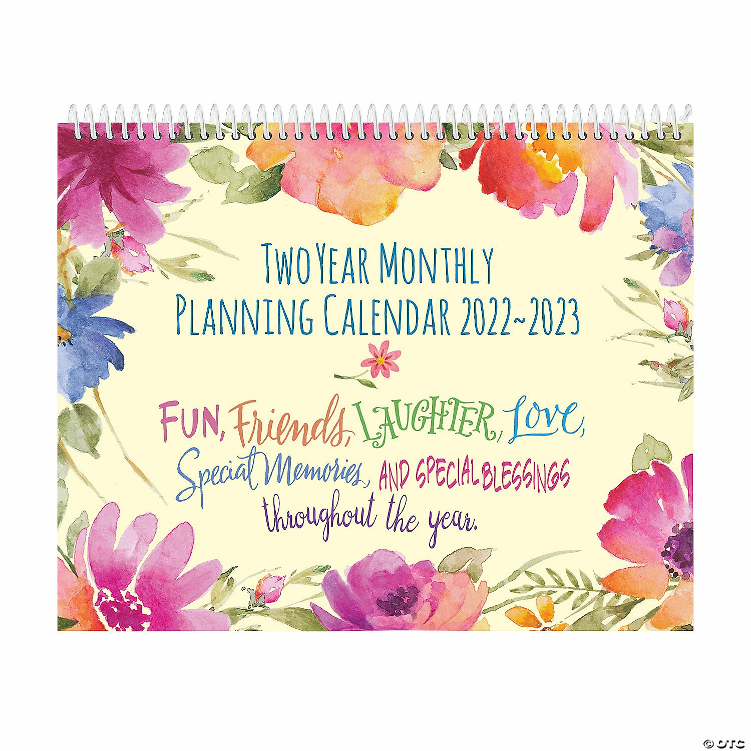 Budget 💯 Faith Floral Two Year Planning Calendar 🌟