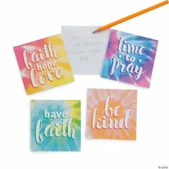 Best deal 🛒 Faith Tie-Dyed Notepads - 24 Pc. ✨