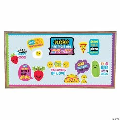 Best reviews of ❤️ Faithtastic Food Friends Bulletin Board Set 🌟