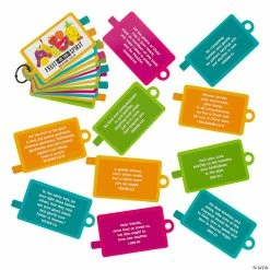 Best reviews of 👍 Fruit of the Spirit Bible Verse Cards on a Ring - 12 Pc. ✨