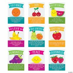 Hot Sale 👍 Fruit of the Spirit Poster Set - 6 Pc. 🤩
