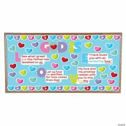 Discount 🤩 God Is Love Bulletin Board Set - 13 Pc. ✨