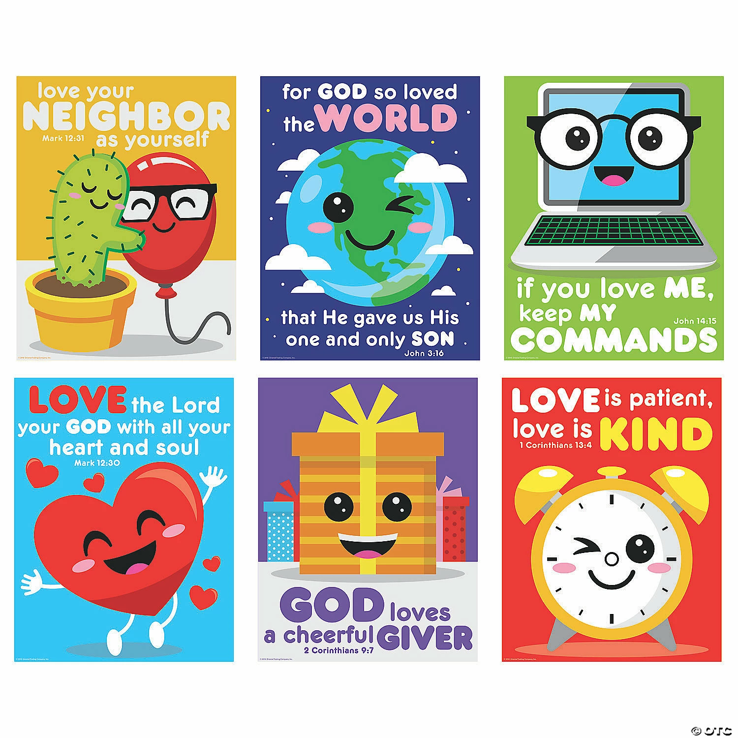Best reviews of β Godβs Love Poster Set - 6 Pc. π