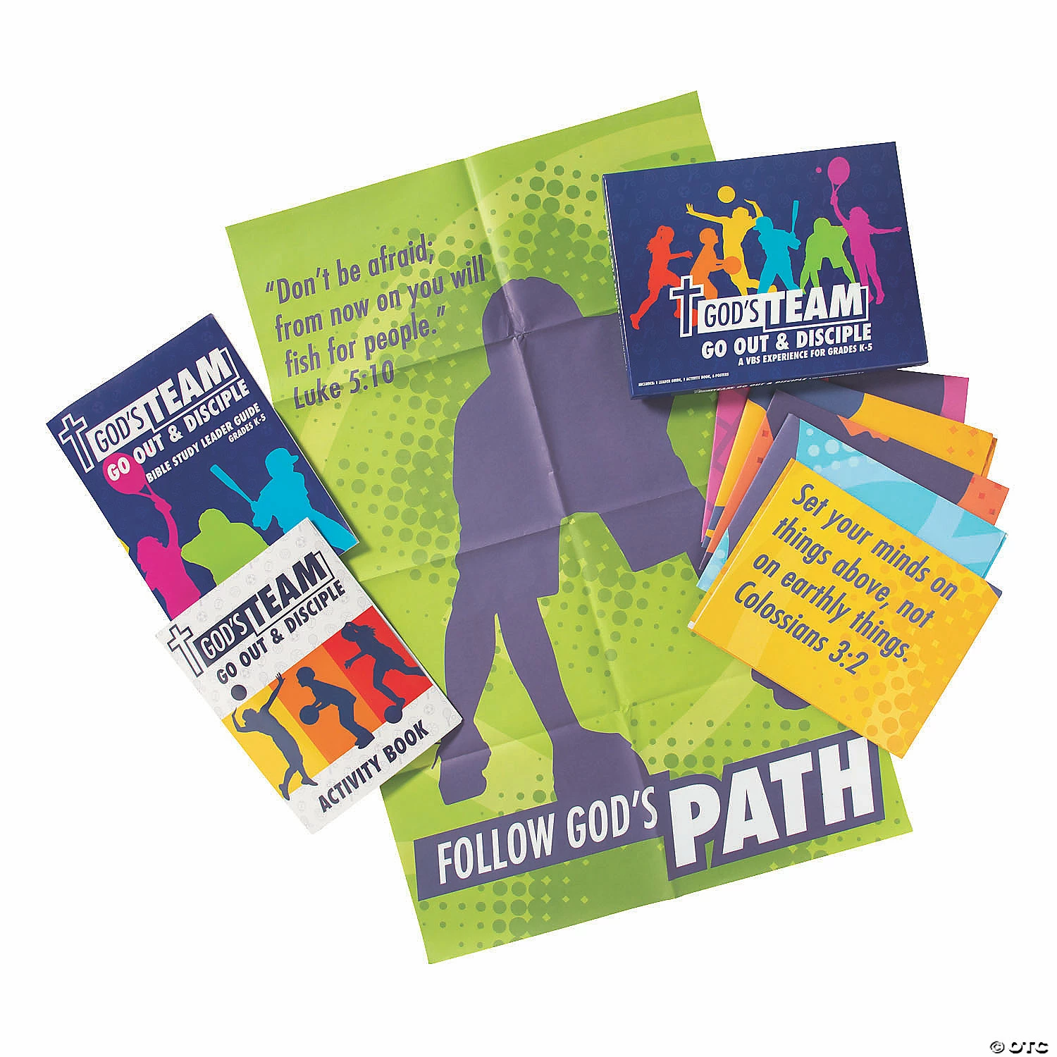 Flash Sale ๐ Godโs Team VBS Starter Kit with Curriculum - 8 Pc. ๐คฉ