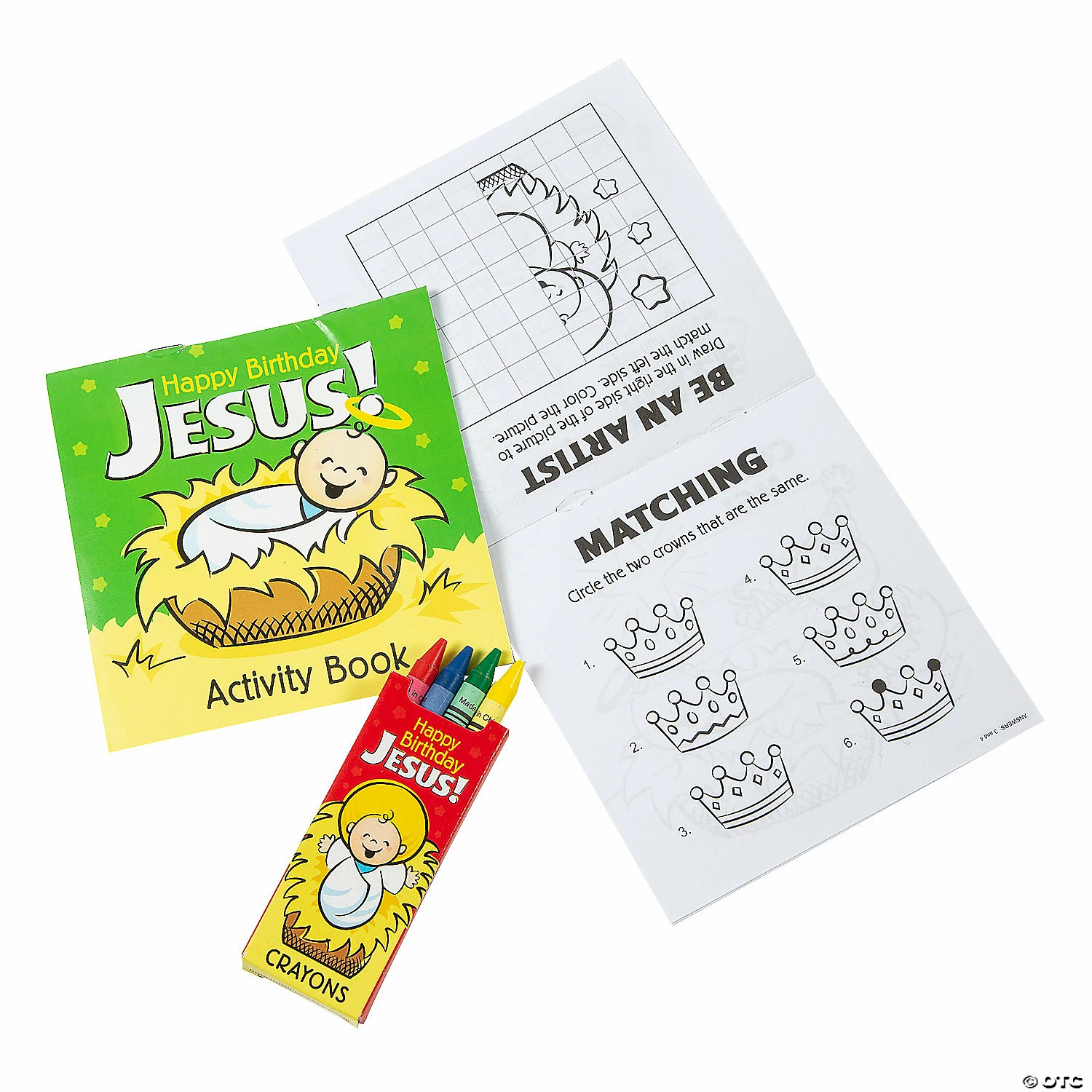 Discount ⭐ “Happy 🎂 Birthday Jesus” Activity Sets - 12 Pc. 💯