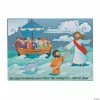 Deals ✨ Jesus & Peter Walk on Water Mini Sticker Scenes - 24 Pc. 😉