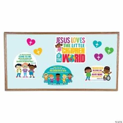 Best reviews of 😍 Jesus Loves All the Children Bulletin Board Set - 10 Pc. ✨