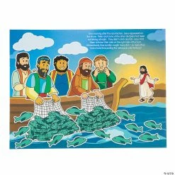 Buy 👏 Jesus Visits His Disciples Sticker Scenes - 12 Pc. 🌟